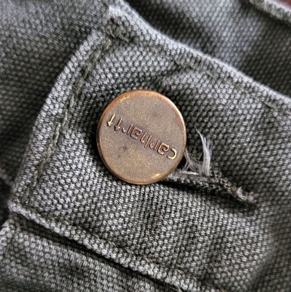 Carhartt Carpenter Work Duck Canvas Pants - Picture 4 of 12